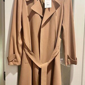 Theory Camel Trench Coat